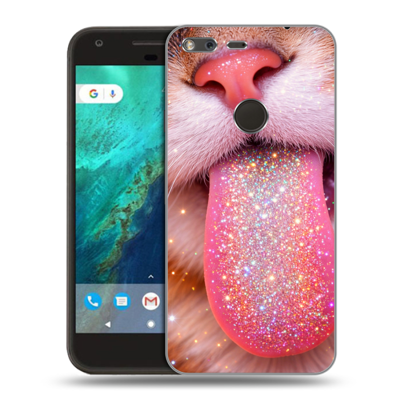 Силиконовый чехол на Google Pixel с принтом для девочек Силиконовый чехол на Google Pixel с принтом для девочек