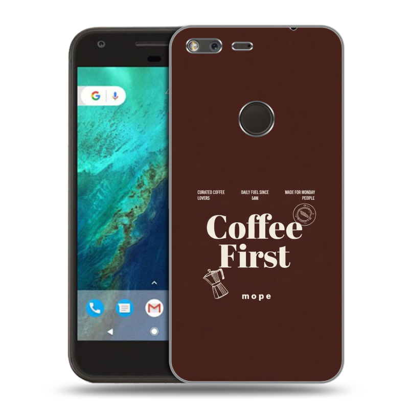 Силиконовый чехол на Google Pixel с принтом женский Силиконовый чехол на Google Pixel с принтом женский