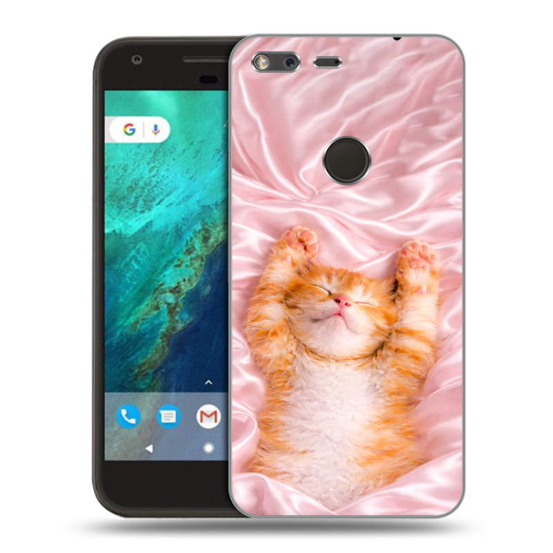 Силиконовый чехол на Google Pixel с принтом женский Силиконовый чехол на Google Pixel с принтом женский
