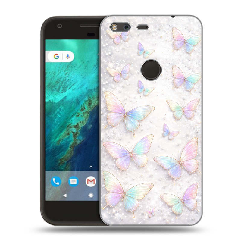 Силиконовый чехол на Google Pixel с принтом женский Силиконовый чехол на Google Pixel с принтом женский