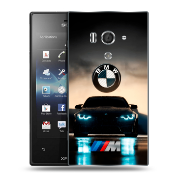 Пластиковый чехол на Sony Xperia acro S с принтом БМВ BMW Пластиковый чехол на Sony Xperia acro S с принтом БМВ BMW
