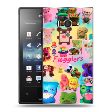 Пластиковый чехол на Sony Xperia acro S с принтом Флагер Fuggler Пластиковый чехол на Sony Xperia acro S с принтом Флагер Fuggler