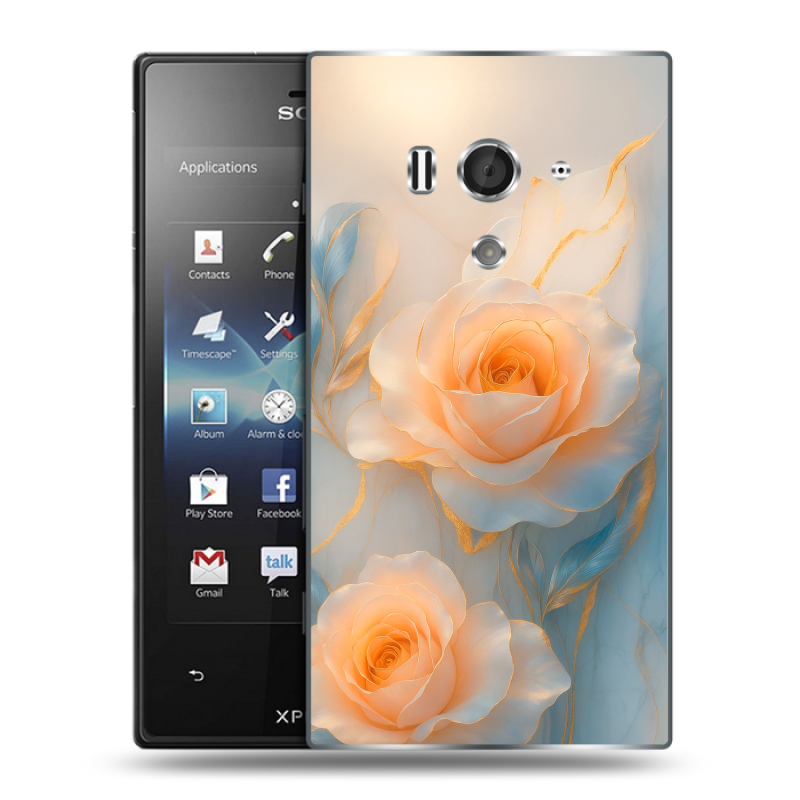 Пластиковый чехол на Sony Xperia acro S с принтом Женский Пластиковый чехол на Sony Xperia acro S с принтом Женский
