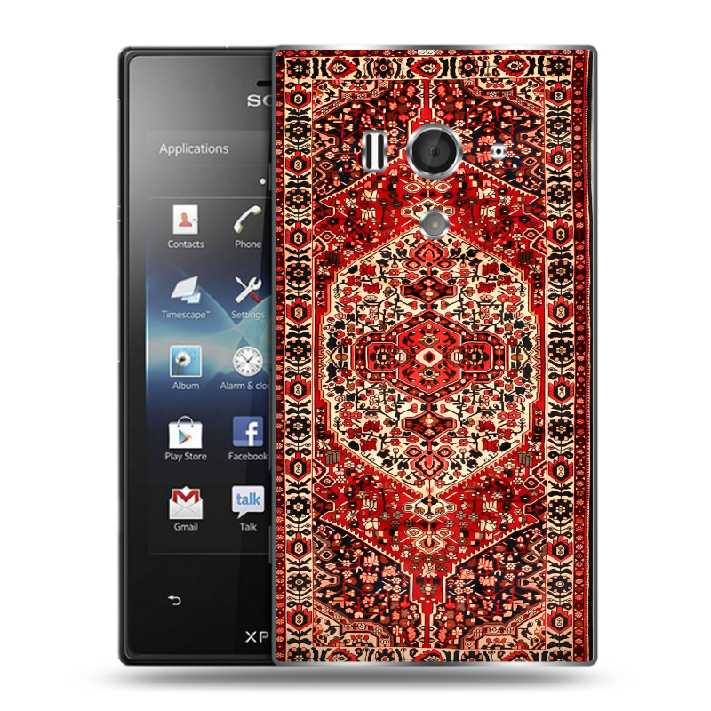 Пластиковый чехол на Sony Xperia acro S с принтом Ковер Пластиковый чехол на Sony Xperia acro S с принтом Ковер