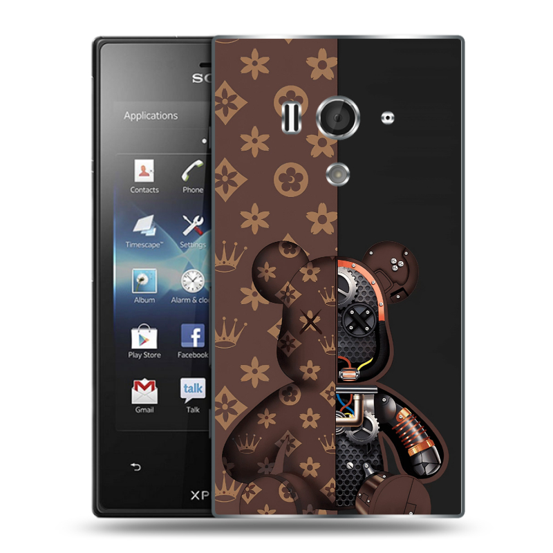 Пластиковый чехол на Sony Xperia acro S с принтом Луи робот Пластиковый чехол на Sony Xperia acro S с принтом Луи робот