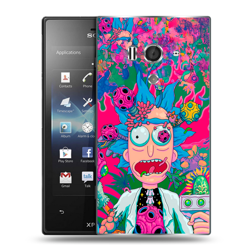 Пластиковый чехол на Sony Xperia acro S с принтом Рик и Морти Rick Morty Пластиковый чехол на Sony Xperia acro S с принтом Рик и Морти Rick Morty