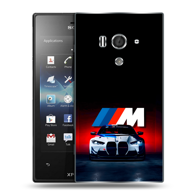 Пластиковый чехол на Sony Xperia acro S с принтом БМВ BMW Пластиковый чехол на Sony Xperia acro S с принтом БМВ BMW