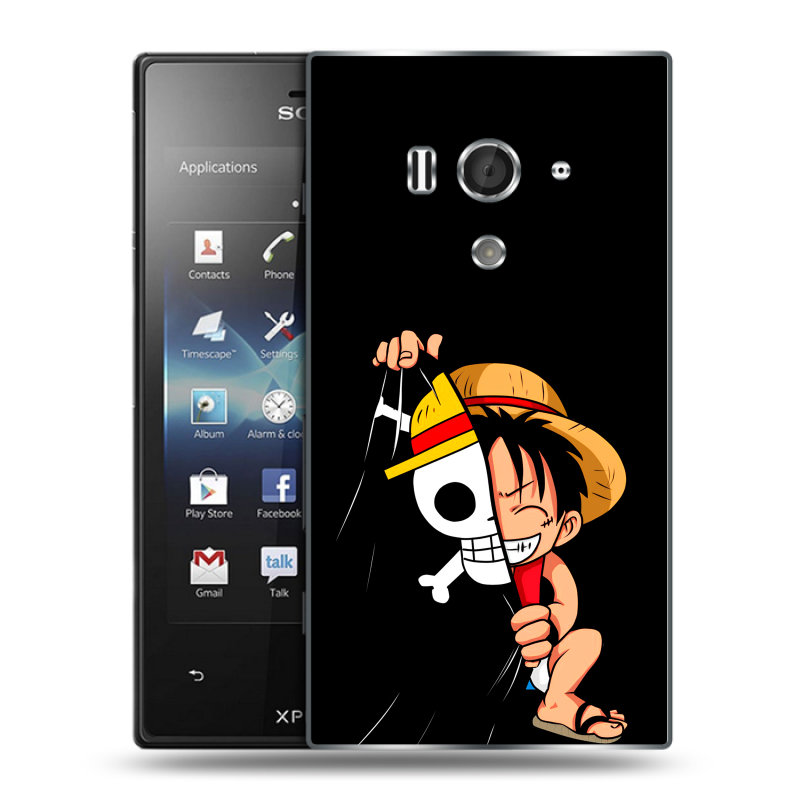 Пластиковый чехол на Sony Xperia acro S с принтом One Piece Ван Пис Пластиковый чехол на Sony Xperia acro S с принтом One Piece Ван Пис
