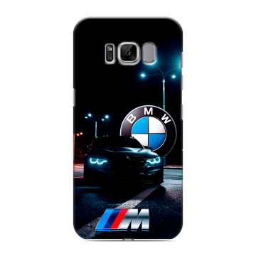 Силиконовый чехол на Samsung Galaxy S8 с принтом БМВ BMW