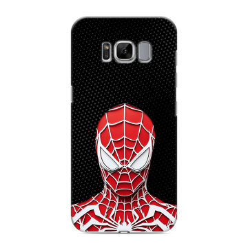 Силиконовый чехол на Samsung Galaxy S8 с принтом человек паук spiderman