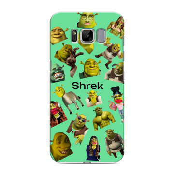 Силиконовый чехол на Samsung Galaxy S8 с принтом Шрек Shrek Силиконовый чехол на Samsung Galaxy S8 с принтом Шрек Shrek