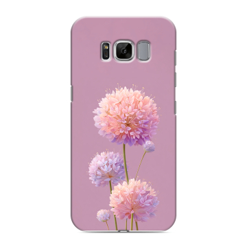 Силиконовый чехол на Samsung Galaxy S8 с принтом Цветы Силиконовый чехол на Samsung Galaxy S8 с принтом Цветы