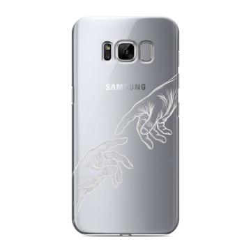 Силиконовый чехол на Samsung Galaxy S8 с принтом Сотворение мира Силиконовый чехол на Samsung Galaxy S8 с принтом Сотворение мира