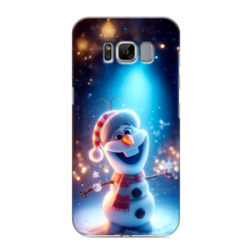 Силиконовый чехол на Samsung Galaxy S8 с принтом Новый год Силиконовый чехол на Samsung Galaxy S8 с принтом Новый год