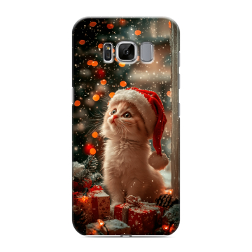 Силиконовый чехол на Samsung Galaxy S8 с принтом Новый год Силиконовый чехол на Samsung Galaxy S8 с принтом Новый год