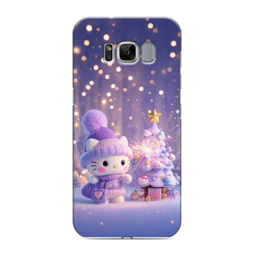 Силиконовый чехол на Samsung Galaxy S8 с принтом Новый год Силиконовый чехол на Samsung Galaxy S8 с принтом Новый год
