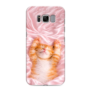 Силиконовый чехол на Samsung Galaxy S8 с принтом женский