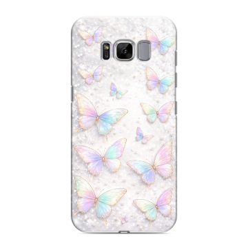 Силиконовый чехол на Samsung Galaxy S8 с принтом женский