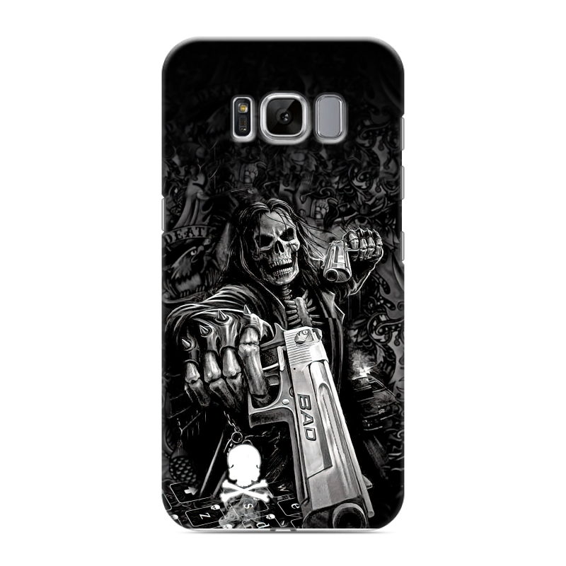 Силиконовый чехол на Samsung Galaxy S8 с принтом Скелет Силиконовый чехол на Samsung Galaxy S8 с принтом Скелет