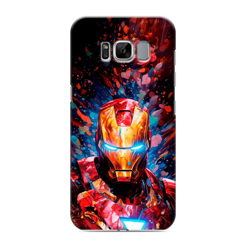 Силиконовый чехол на Samsung Galaxy S8 с принтом Железный человек Ironman Силиконовый чехол на Samsung Galaxy S8 с принтом Железный человек Ironman