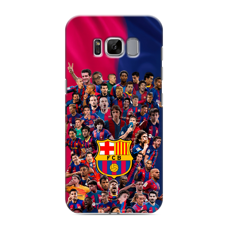 Силиконовый чехол на Samsung Galaxy S8 с принтом Барселона Barcelona Силиконовый чехол на Samsung Galaxy S8 с принтом Барселона Barcelona