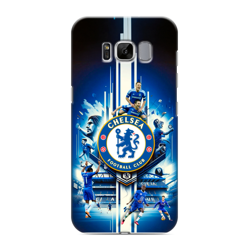Силиконовый чехол на Samsung Galaxy S8 с принтом Chelsea Челси Силиконовый чехол на Samsung Galaxy S8 с принтом Chelsea Челси