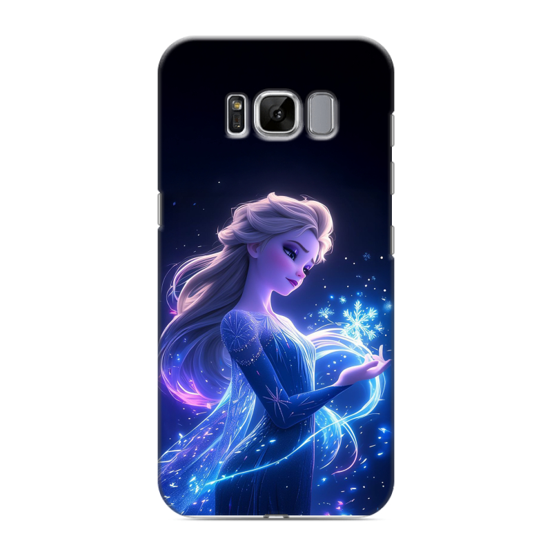 Силиконовый чехол на Samsung Galaxy S8 с принтом Холодное сердце Frozen Силиконовый чехол на Samsung Galaxy S8 с принтом Холодное сердце Frozen