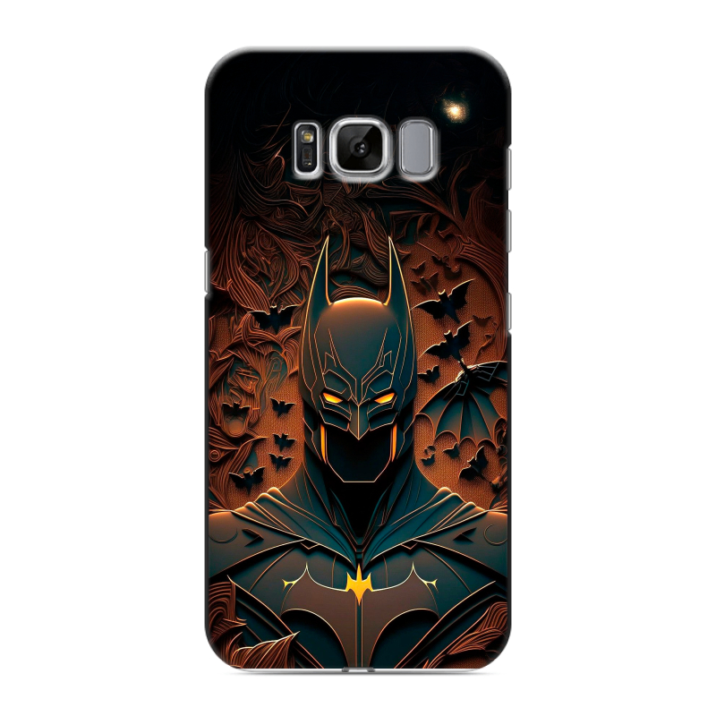 Силиконовый чехол на Samsung Galaxy S8 с принтом Batman Бэтмен Силиконовый чехол на Samsung Galaxy S8 с принтом Batman Бэтмен