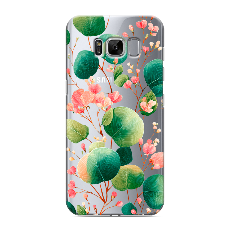 Силиконовый чехол на Samsung Galaxy S8 с принтом женский Силиконовый чехол на Samsung Galaxy S8 с принтом женский