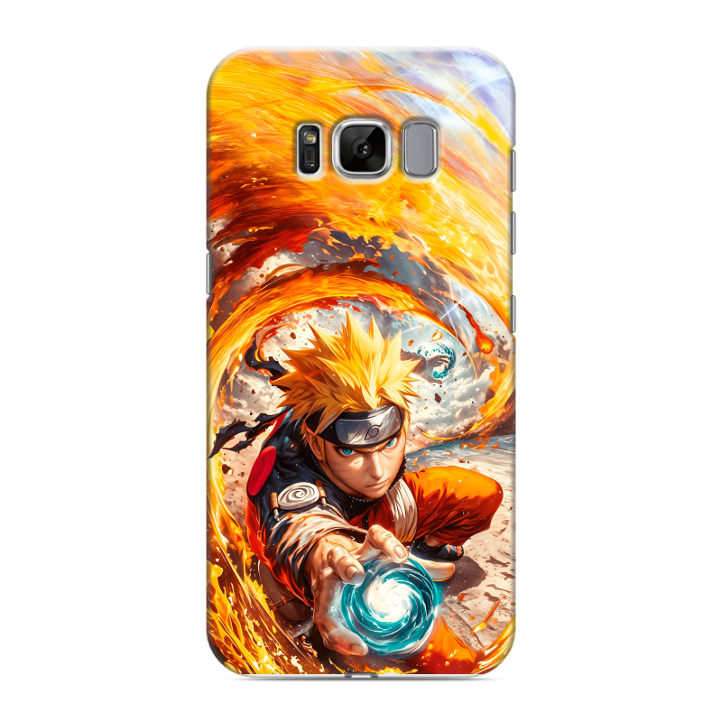 Силиконовый противоударный чехол на Samsung Galaxy S8 с принтом Аниме Наруто Naruto Силиконовый противоударный чехол на Samsung Galaxy S8 с принтом Аниме Наруто Naruto