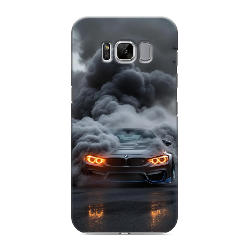 Силиконовый чехол на Samsung Galaxy S8 с принтом BMW БМВ Силиконовый чехол на Samsung Galaxy S8 с принтом BMW БМВ