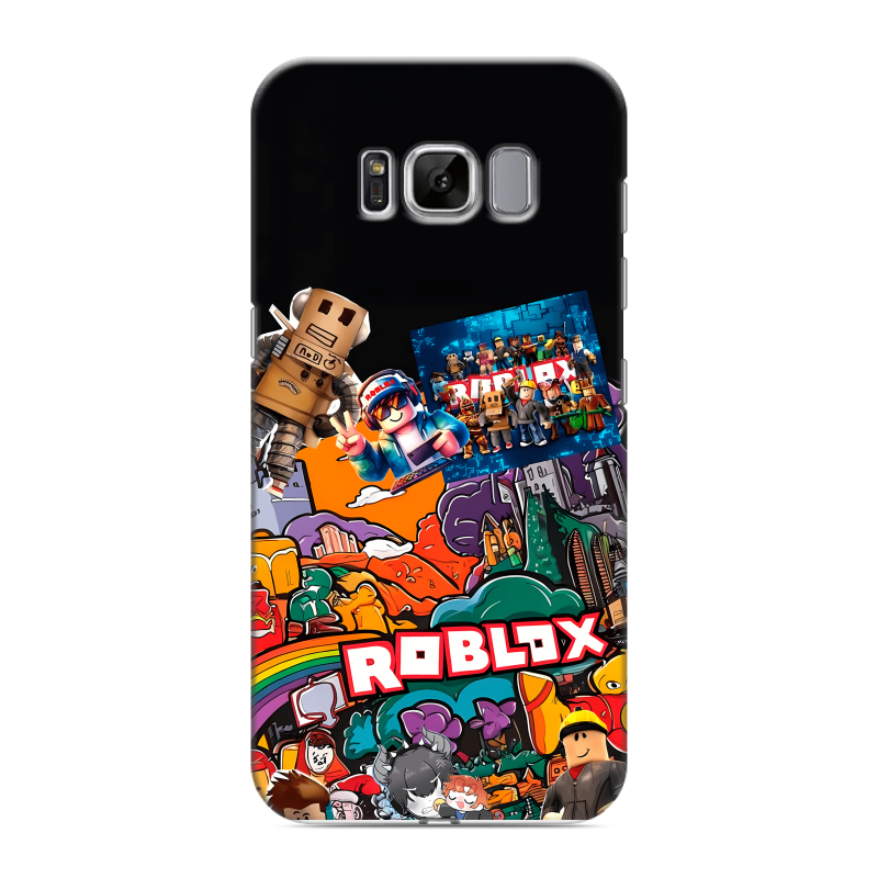 Силиконовый чехол на Samsung Galaxy S8 с принтом Roblox Роблокс Силиконовый чехол на Samsung Galaxy S8 с принтом Roblox Роблокс