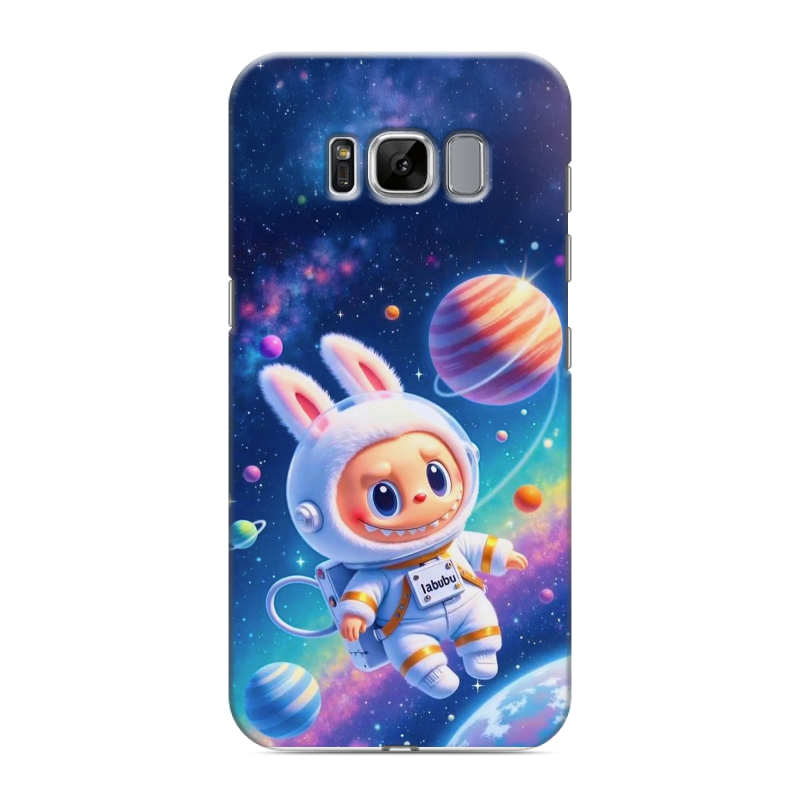 Силиконовый чехол на Samsung Galaxy S8 с принтом Labubu Лабубу Силиконовый чехол на Samsung Galaxy S8 с принтом Labubu Лабубу