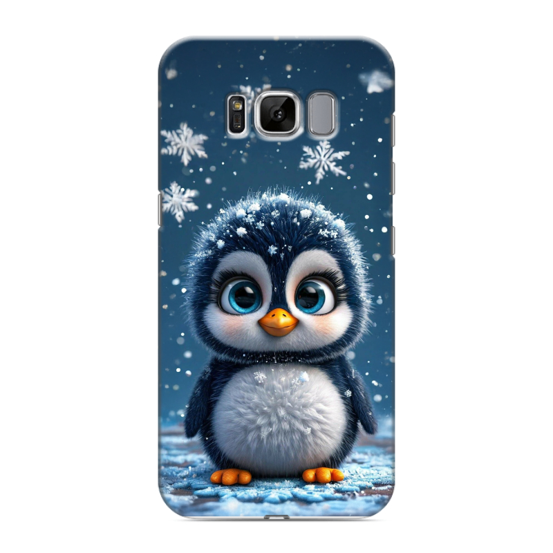 Силиконовый чехол на Samsung Galaxy S8 с принтом Новый год Силиконовый чехол на Samsung Galaxy S8 с принтом Новый год