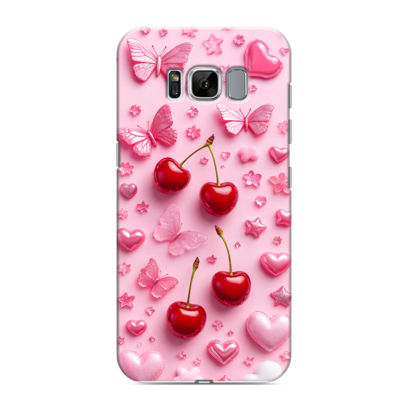 Силиконовый чехол на Samsung Galaxy S8 с принтом для девочек Силиконовый чехол на Samsung Galaxy S8 с принтом для девочек