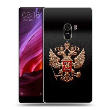 Силиконовый чехол на Xiaomi Mi Mix с принтом Герб России