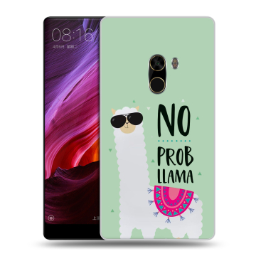 Силиконовый чехол на Xiaomi Mi Mix с принтом Лама Силиконовый чехол на Xiaomi Mi Mix с принтом Лама