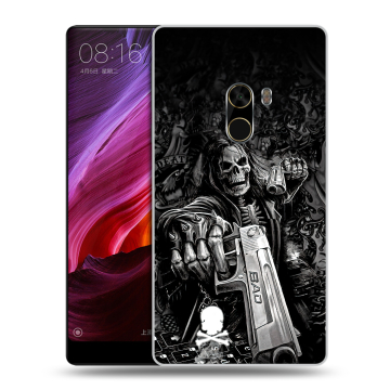 Силиконовый чехол на Xiaomi Mi Mix с принтом Скелет Силиконовый чехол на Xiaomi Mi Mix с принтом Скелет