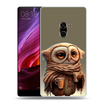 Силиконовый чехол на Xiaomi Mi Mix с принтом Сова Силиконовый чехол на Xiaomi Mi Mix с принтом Сова