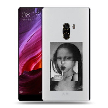 Силиконовый чехол на Xiaomi Mi Mix с принтом Мона Лиза Силиконовый чехол на Xiaomi Mi Mix с принтом Мона Лиза
