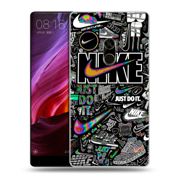 Силиконовый чехол на Xiaomi Mi Mix с принтом Найк Силиконовый чехол на Xiaomi Mi Mix с принтом Найк