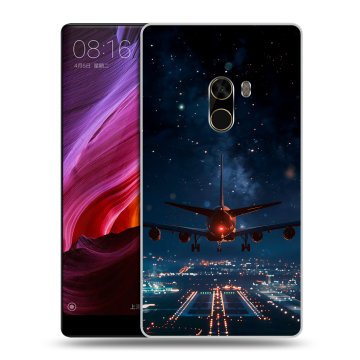 Силиконовый чехол на Xiaomi Mi Mix с принтом самолет Силиконовый чехол на Xiaomi Mi Mix с принтом самолет