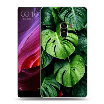 Силиконовый чехол на Xiaomi Mi Mix с принтом Листья Силиконовый чехол на Xiaomi Mi Mix с принтом Листья