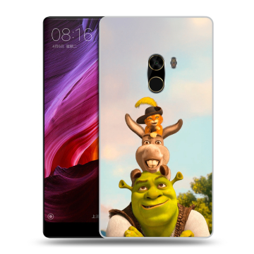 Силиконовый чехол на Xiaomi Mi Mix с принтом Шрек Shrek Силиконовый чехол на Xiaomi Mi Mix с принтом Шрек Shrek