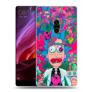 Силиконовый чехол на Xiaomi Mi Mix с принтом Рик и Морти Rick Morty Силиконовый чехол на Xiaomi Mi Mix с принтом Рик и Морти Rick Morty