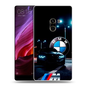 Силиконовый чехол на Xiaomi Mi Mix с принтом БМВ BMW Силиконовый чехол на Xiaomi Mi Mix с принтом БМВ BMW