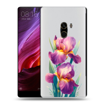 Силиконовый чехол на Xiaomi Mi Mix с принтом Цветы орхидеи Силиконовый чехол на Xiaomi Mi Mix с принтом Цветы орхидеи