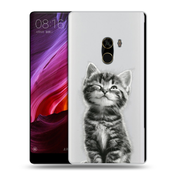 Силиконовый чехол на Xiaomi Mi Mix с принтом Котенок Силиконовый чехол на Xiaomi Mi Mix с принтом Котенок