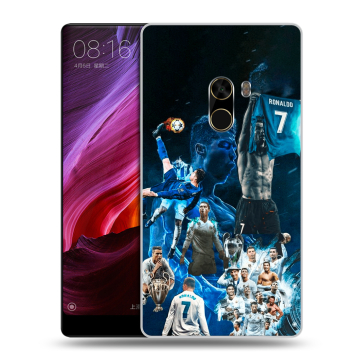 Силиконовый чехол на Xiaomi Mi Mix с принтом Реал Роналдо Силиконовый чехол на Xiaomi Mi Mix с принтом Реал Роналдо