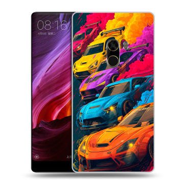 Силиконовый чехол на Xiaomi Mi Mix с принтом Тачки Силиконовый чехол на Xiaomi Mi Mix с принтом Тачки